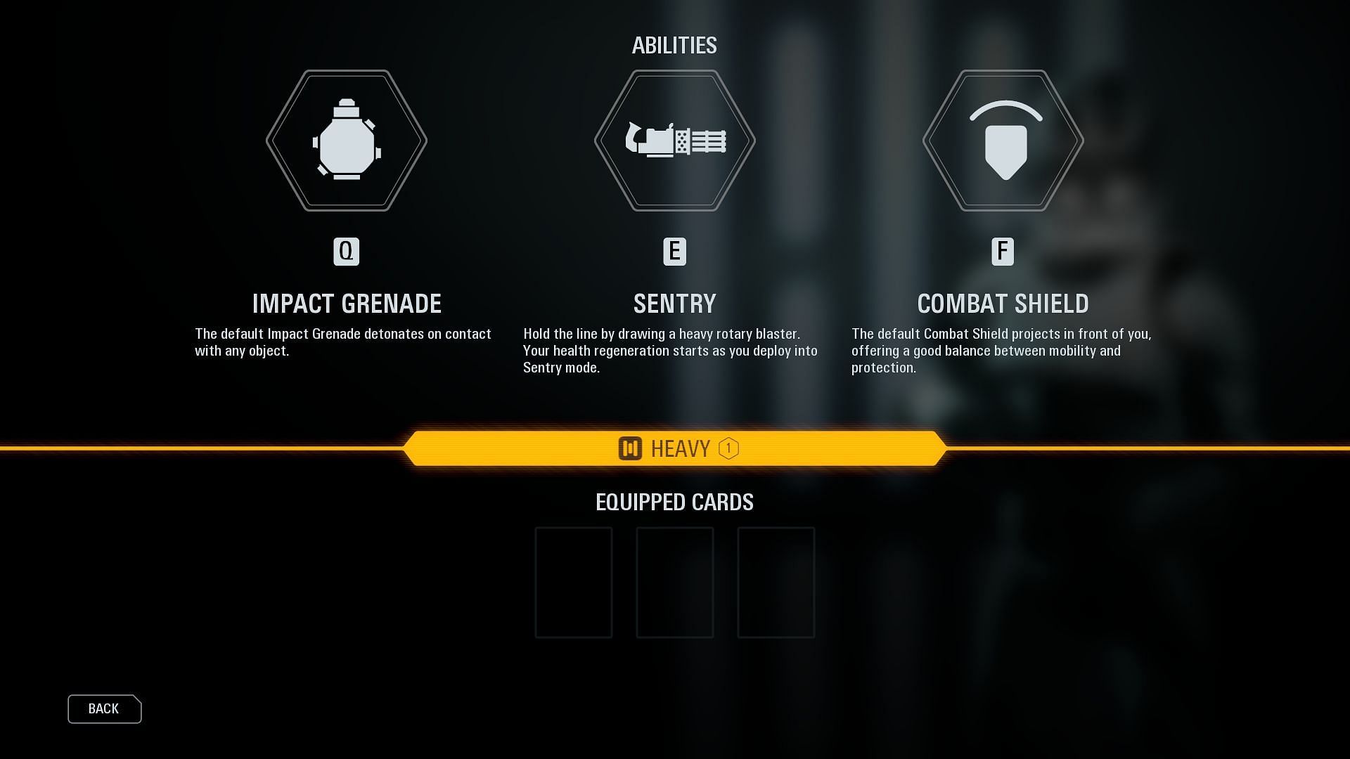 Heavy class abilities that can be enhanced with Star Cards (Image via Sportskeeda Gaming || Electronic Arts)